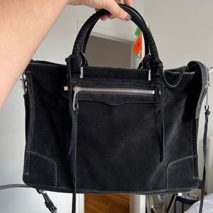 Rebecca Minkoff Regan Suede Satchel Bag